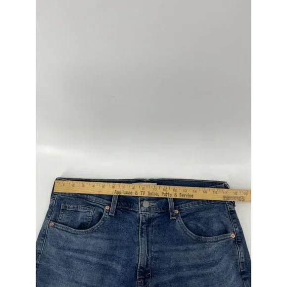 Vintage Levi Strauss Signature Relaxed Fit 5 Pocket Denim Jeans Straight 34X32 - Picture 12 of 15